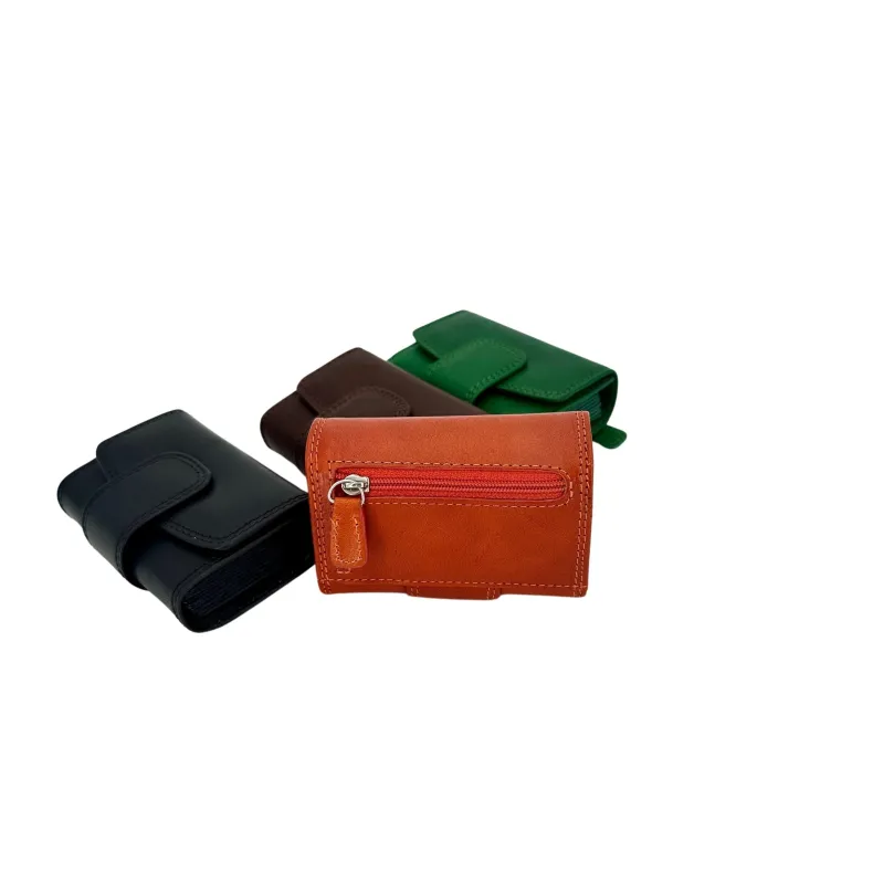 Accordion Card Holder With Button