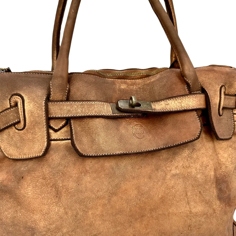 Birkin Big – Washed Leather Shopper