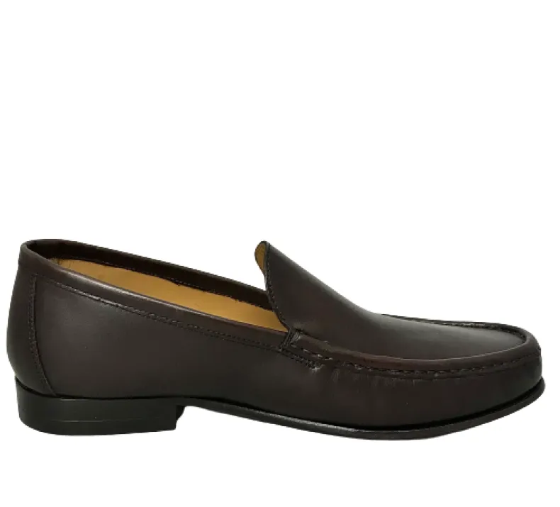 Brown Moccasin Stitched Blake