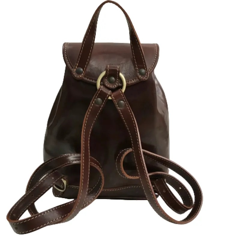 Classic Handcrafted Bucket Backpack M