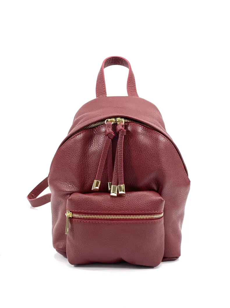 Handcrafted Backpack With External Pocket