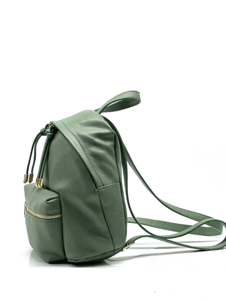 Handcrafted Backpack With External Pocket