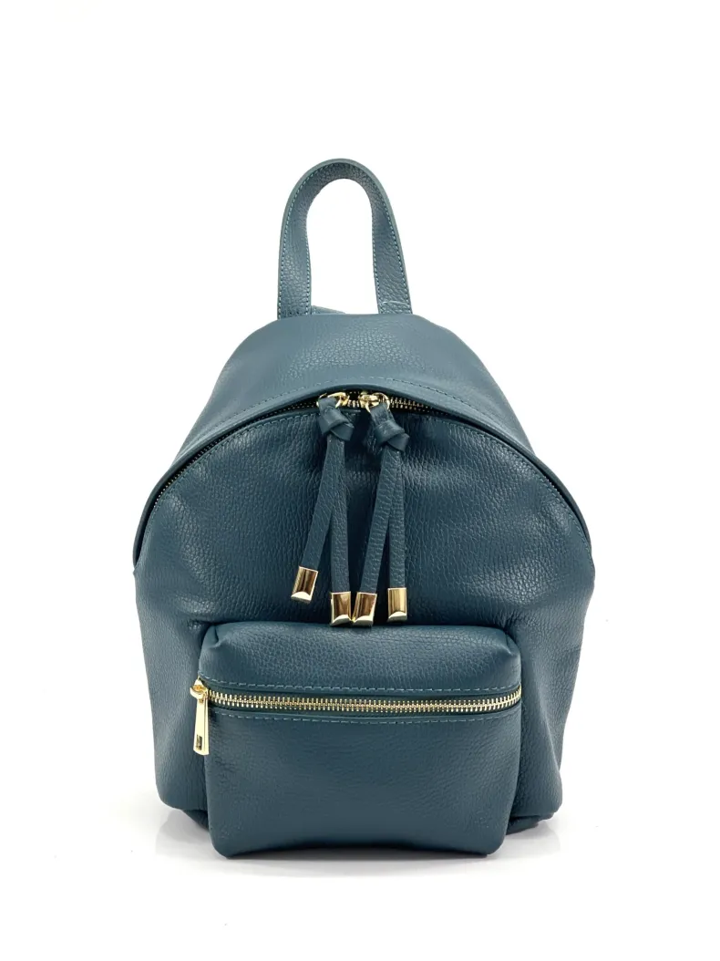 Handcrafted Backpack With External Pocket