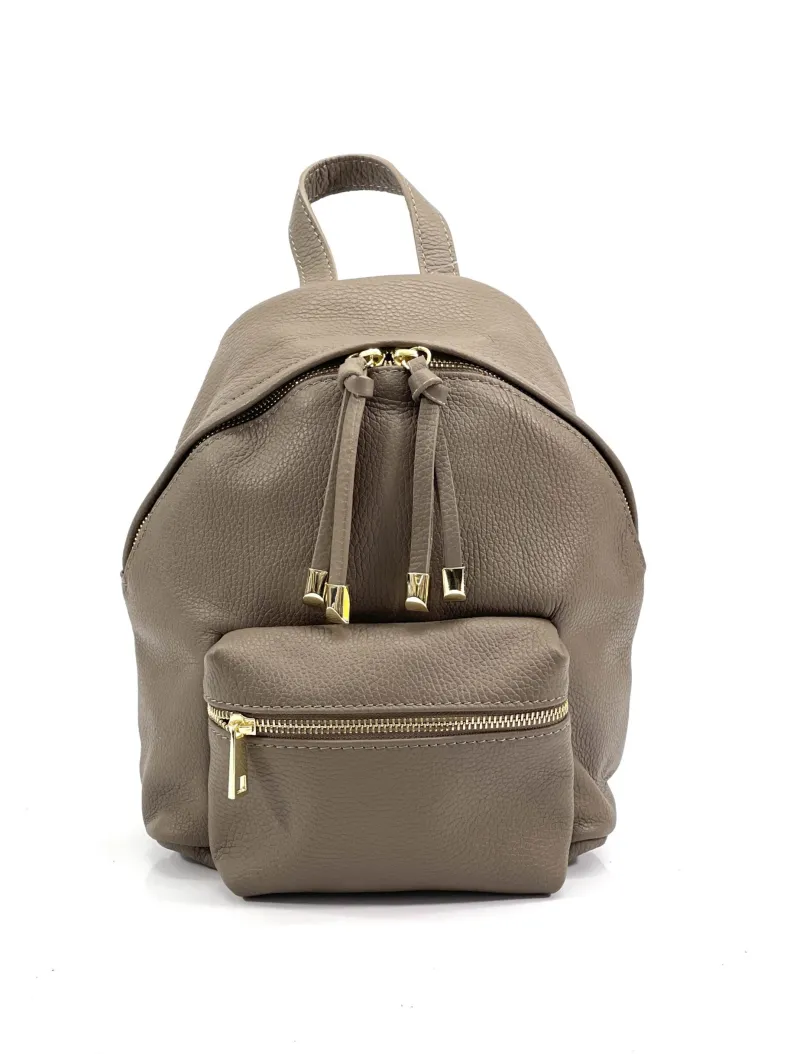 Handcrafted Backpack With External Pocket