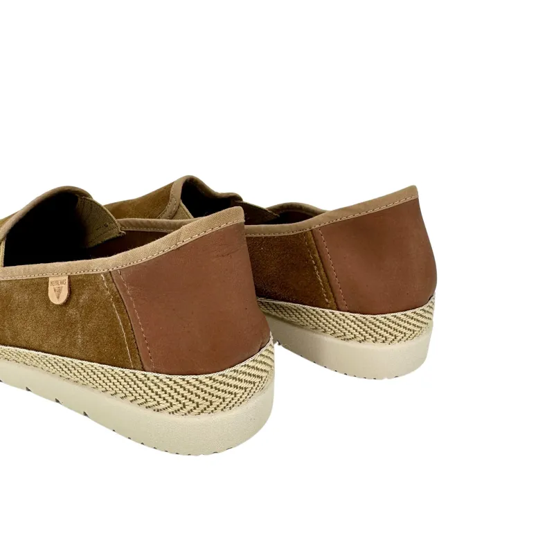 Handcrafted Espadrilles In Suede And Verbenas Leather