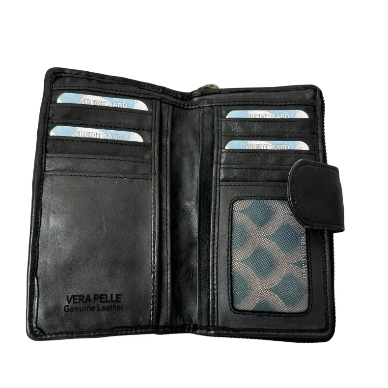 Handcrafted Wallet In Woven Leather