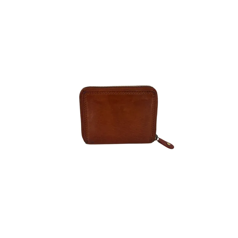 Handmade Wallet In Washed Leather