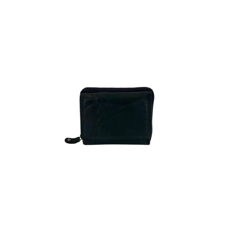 Handmade Wallet In Washed Leather