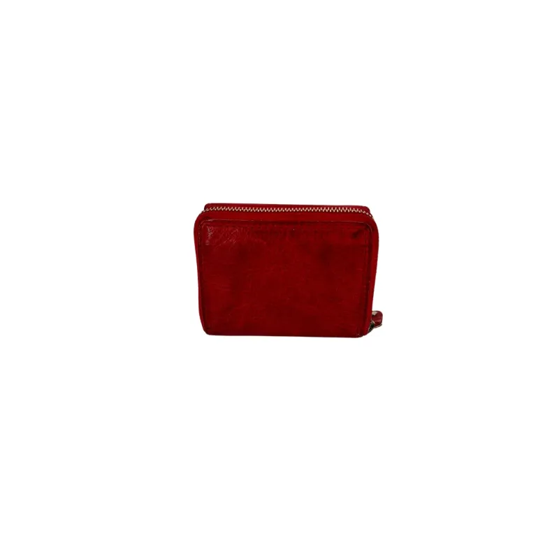 Handmade Wallet In Washed Leather
