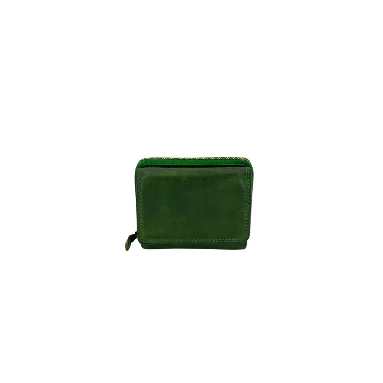 Handmade Wallet In Washed Leather