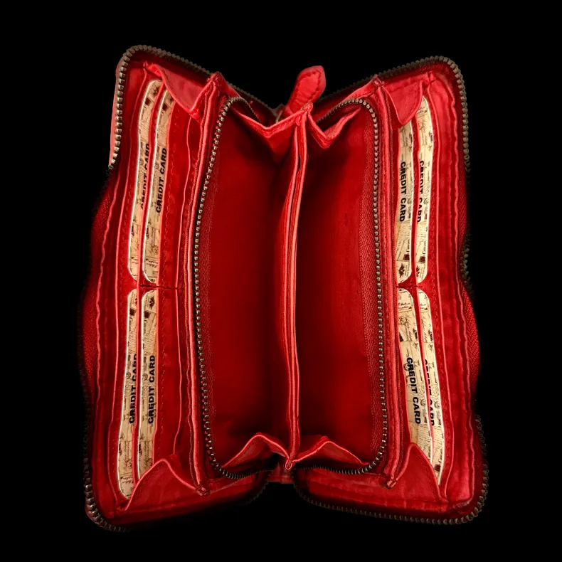 Handmade Wallet In Woven Leather