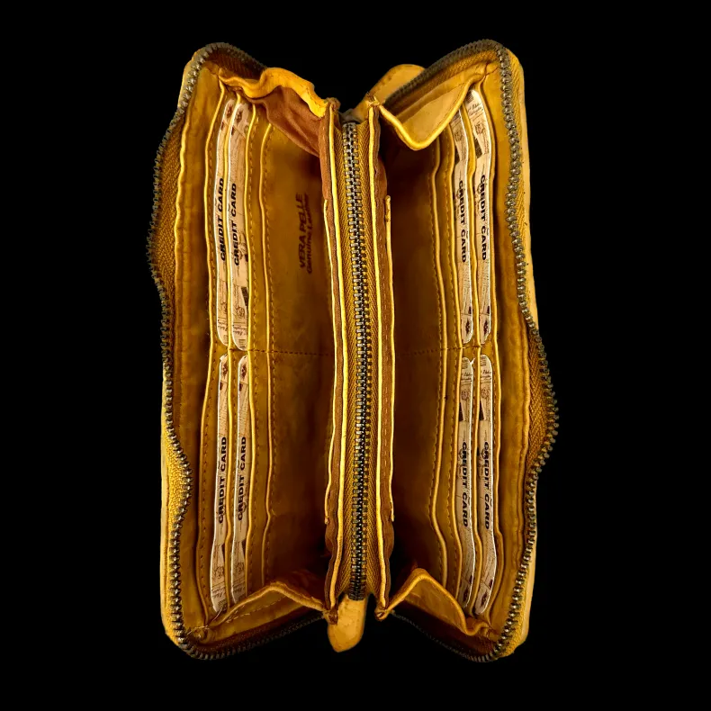 Handmade Wallet In Woven Leather