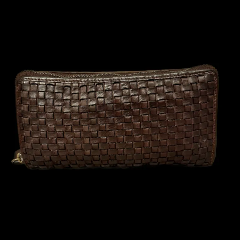 Handmade Wallet In Woven Leather