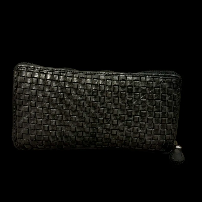 Handmade Wallet In Woven Leather
