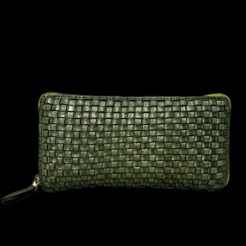Handmade Wallet In Woven Leather