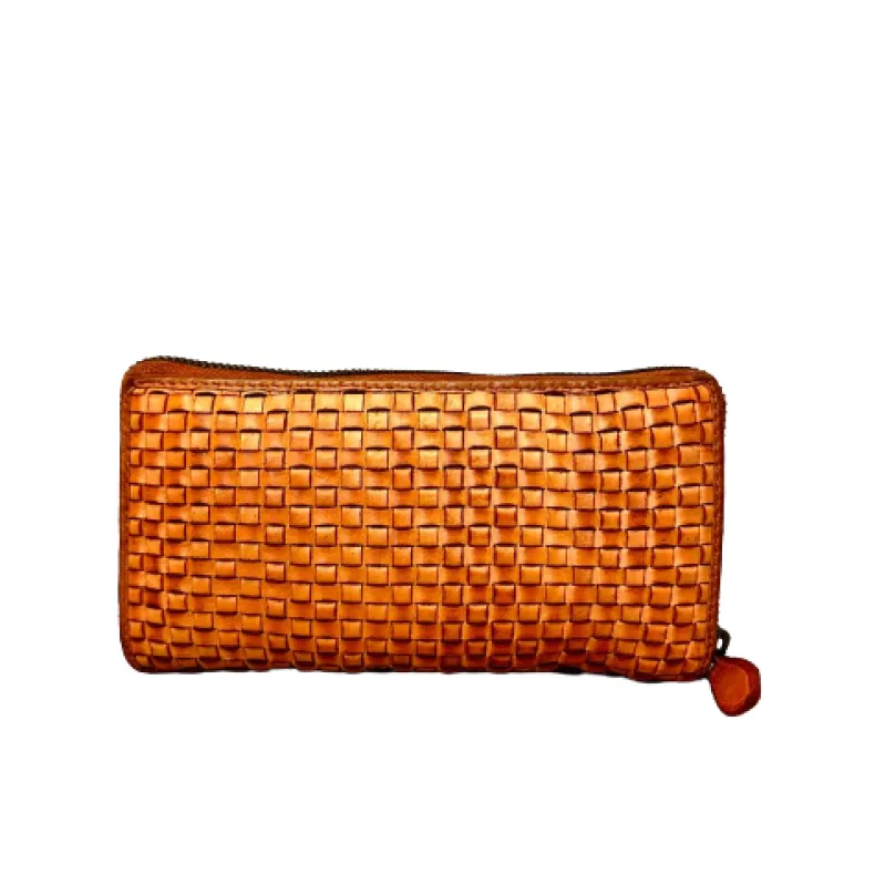 Handmade Wallet In Woven Leather