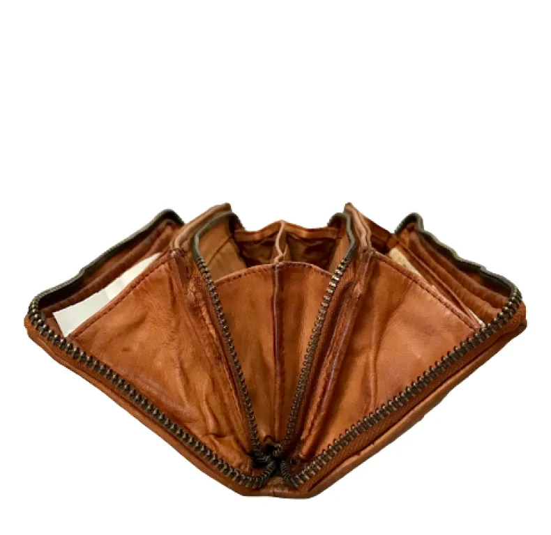 Handmade Wallet In Woven Leather