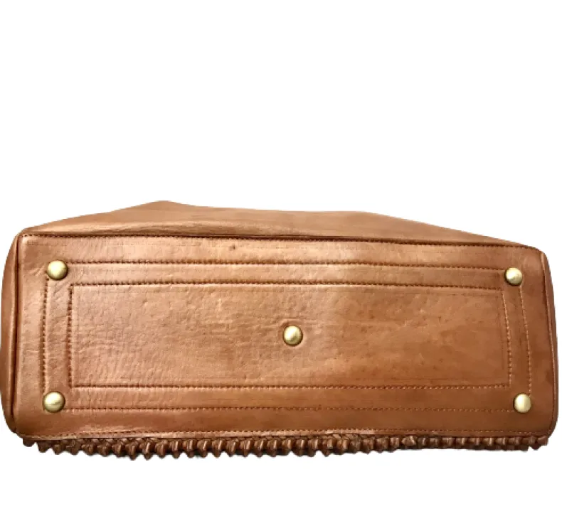 Leather Bag With Studs