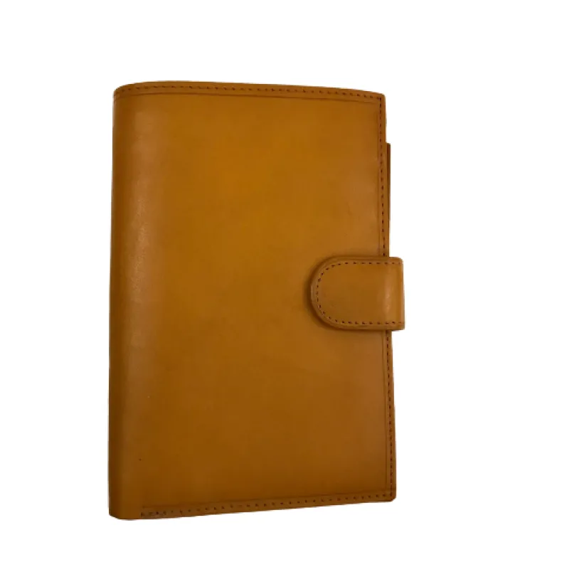 Leather Wallet With Passport Holder