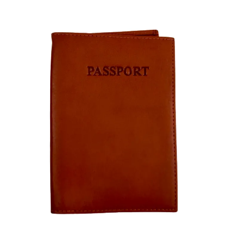 Leather Wallet With Passport Holder