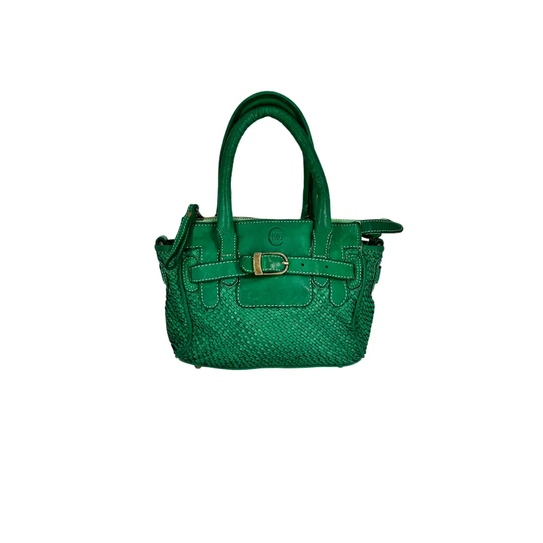 Lili Minibag – Woven Leather