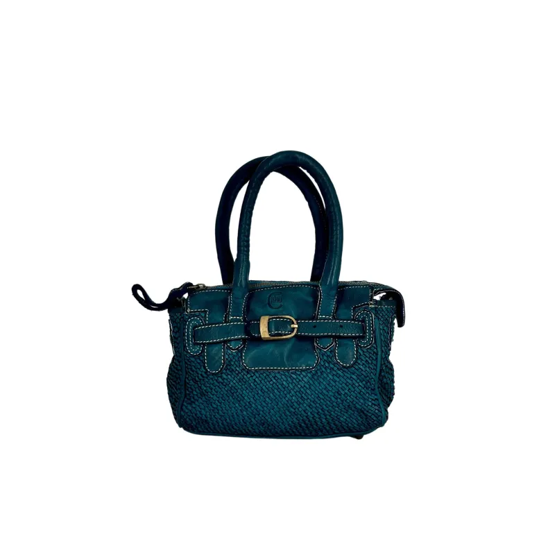 Lili Minibag – Woven Leather