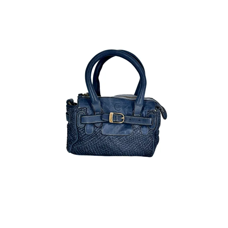 Lili Minibag – Woven Leather