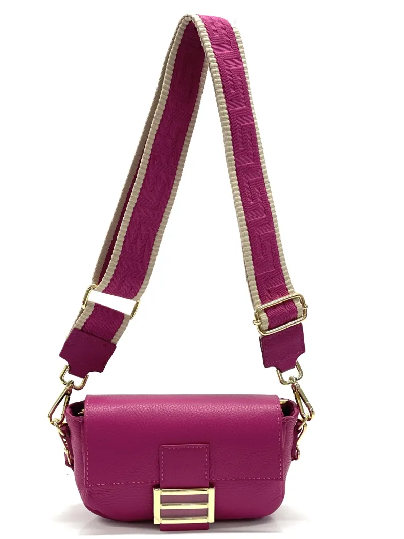 Minibag With Double Fabric Shoulder Strap