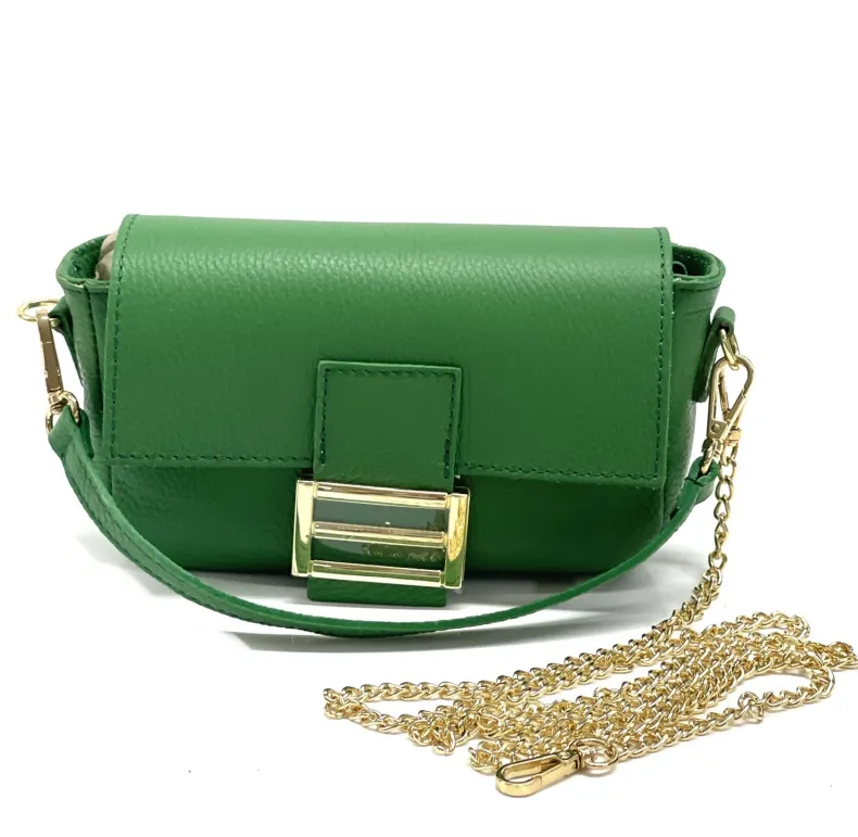 Minibag With Double Fabric Shoulder Strap