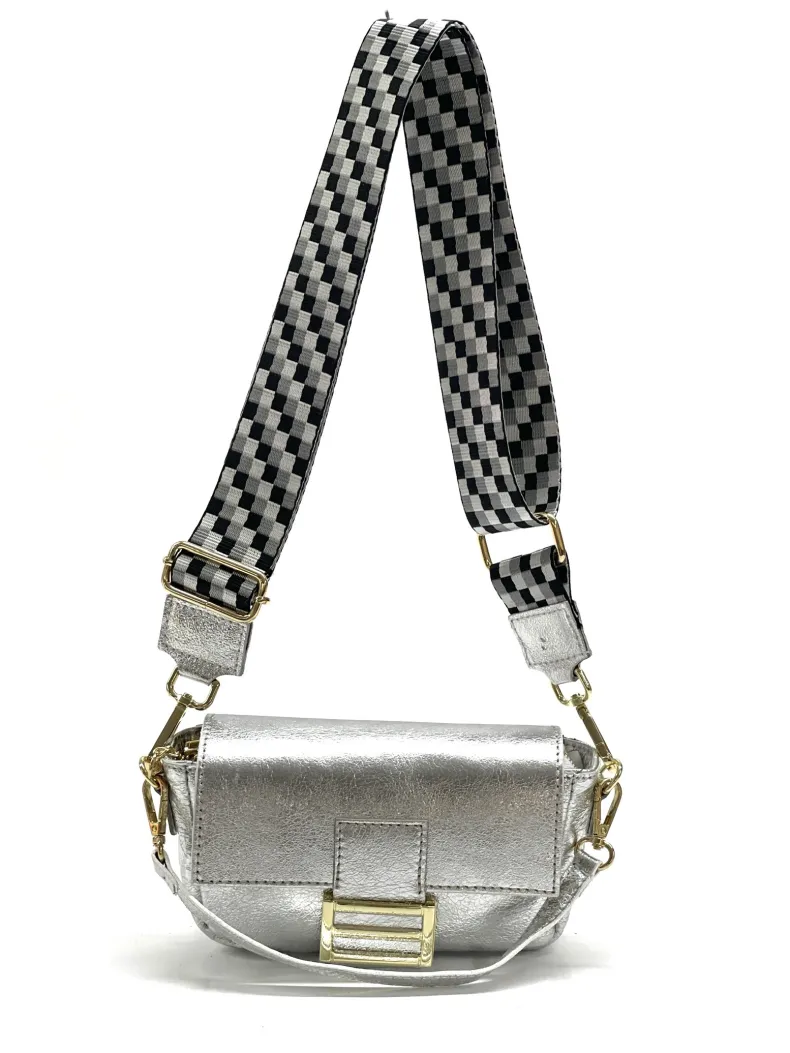 Minibag With Double Fabric Shoulder Strap