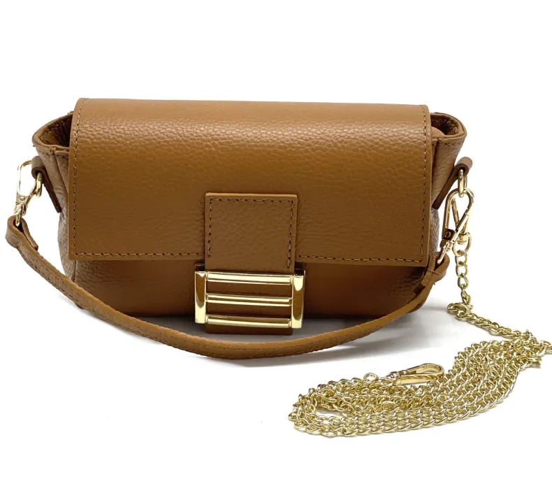 Minibag With Double Fabric Shoulder Strap