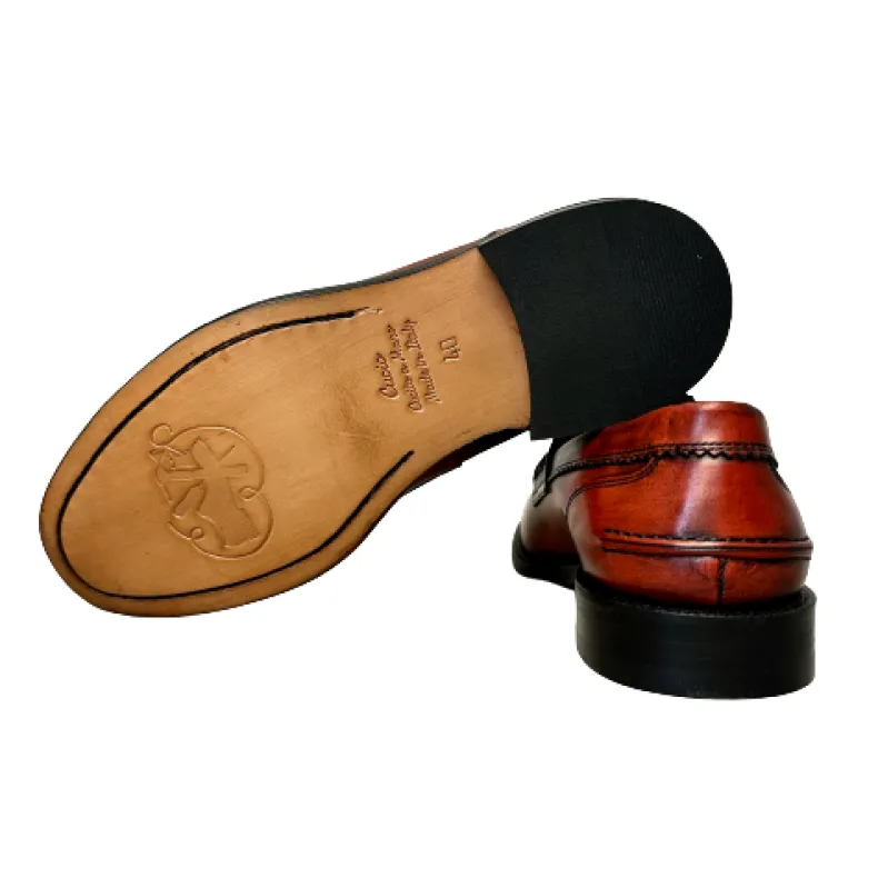 Moccasin Mod. College Red Gradient