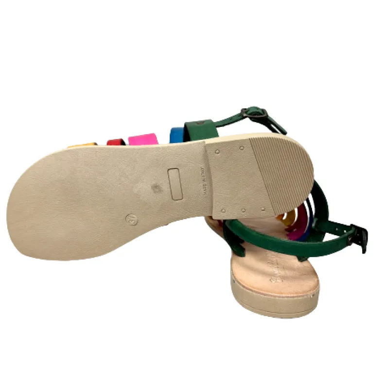 Multicolored Handcrafted Sandal