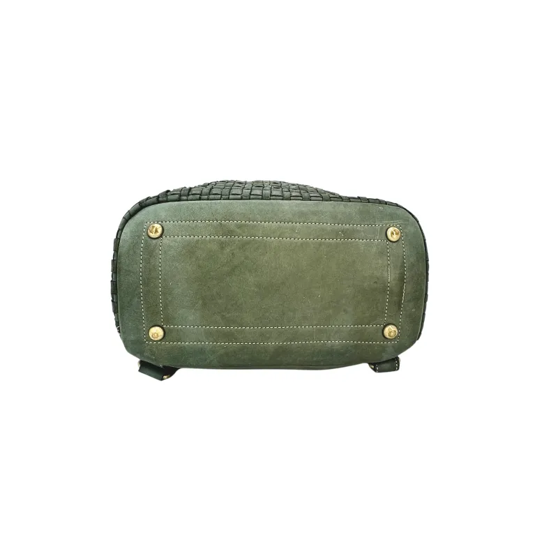 Paris – Woven Leather Backpack