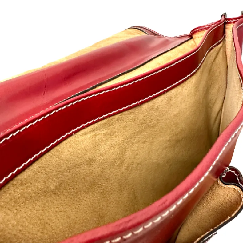 Professional Leather Briefcase With Twist Locks