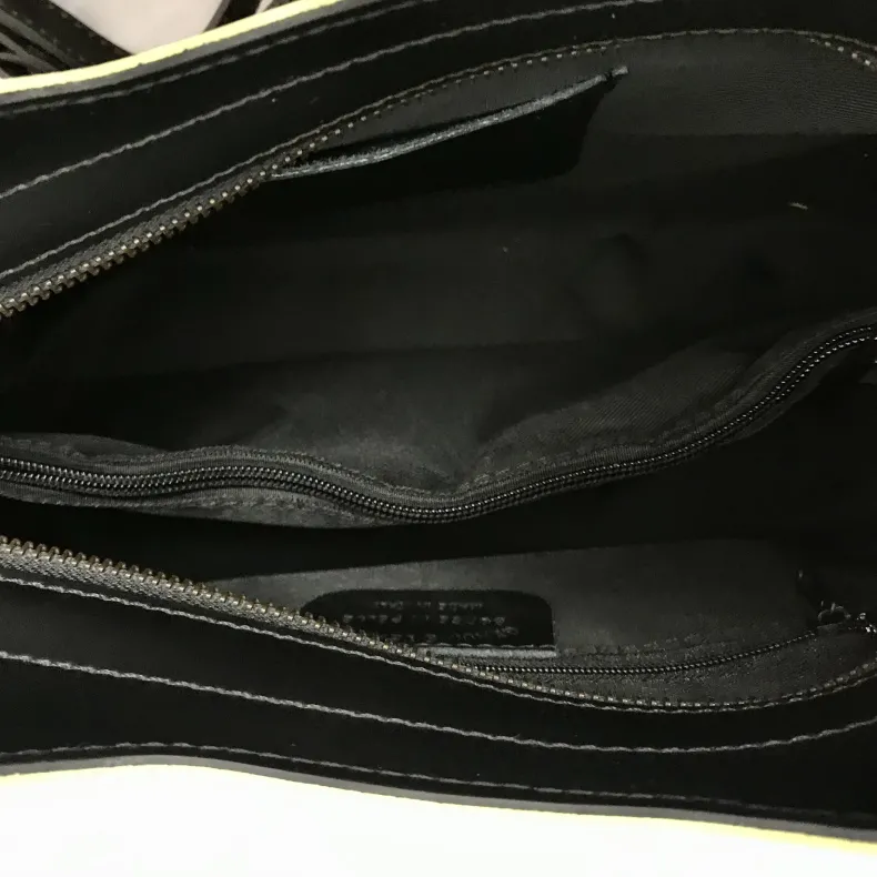 Rigid Handcrafted Bag In Smooth Leather